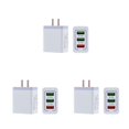 thumbnail image 4 of Tholdsy rápido de 3 puertos para 3 USB para de teléfono móvil para Adaptador de de pared rápido Type1 NO1, 4 of 6