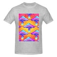 thumbnail image 4 of Bingfone Magic Mushrooms Men'S Loose Fit Short-Sleeve Pocket T-Shirt, 4 of 7