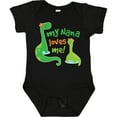 thumbnail image 3 of Inktastic My Nana Loves Me Grandson Boys Baby Bodysuit, 3 of 5