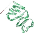 thumbnail image 1 of WASHWEPE 1Pack Green Silk Gymnastics Ribbon for Children Performers 400.0In Long Ribbon, 1 of 8