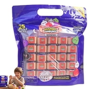 Crazy Fun RMS 25âCount Extra Mini Dumplings Chrome Edition Mini Mystery Dumpling Set for Halloween Collectible Toys