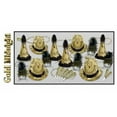 thumbnail image 1 of Beistle 88446BKG50 - The Gold Midnight Party Assortment For 50, 1 of 1