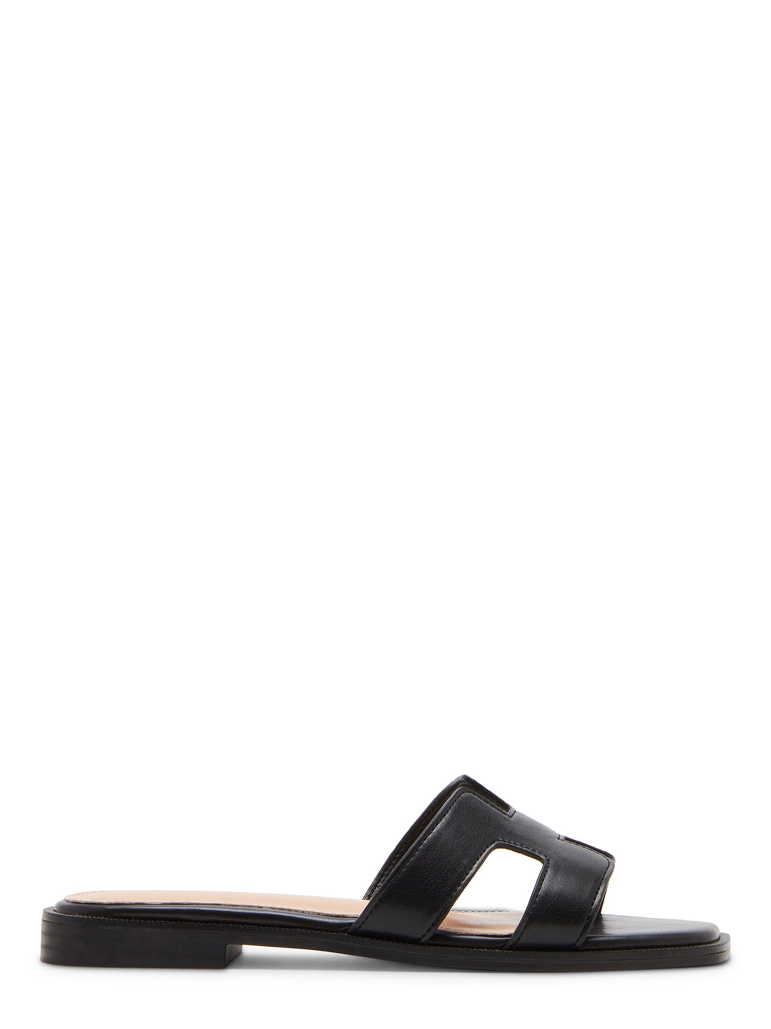 Madden Girl Women's Hailey Flat Slide Sandal