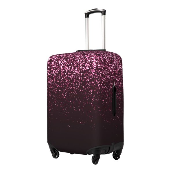 Balery Pink Glitter Sparkles A Funda de equipaje, fundas para maletas, elástica, lavable, protector de maletas, compatible con maletas de 18 a 32 pulgadas-Medium