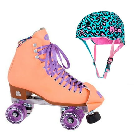 Moxi Combo Set - Beach Bunny Roller Skate (Peach Blanket ) & Helmet (Leo) price history on PriceWatchPro