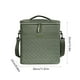 thumbnail image 3 of Fiudx Bolsa Térmica para Almuerzo, a Prueba de Fugas, con Doble Cremallera y Práctica Correa para El Hombro, Ideal para El Trabajo, La Escuela, Picnic y La Playa, para Hombres y Mujeres, 32 X 30 X 22, 3 of 6