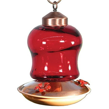 Audubon/Woodlink Ruby Glass Hummingbird Feeder NAH6
