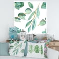 thumbnail image 3 of Designart 'Young Eucalyptus Branches and Leaves III' Traditional Framed Art Print, 3 of 4