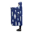 thumbnail image 1 of HATIART Encapsulée Couverture Cartoon Spacemen et Roquettes Jeter Couverture 56x80 Pouces, 1 of 3