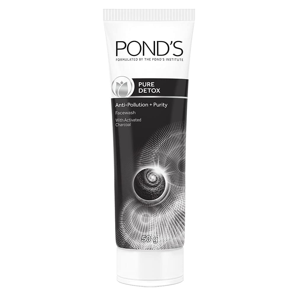 Pond s Pure Detox Anti Pollution Purity Face Wash With Activated pond-s-pure-detox-anti-pollution-purity-face-wash-with-activated
