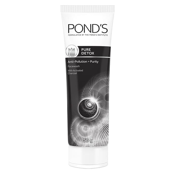 Pond's Pure Detox Pollution Clear Purity Face Wash - 50 G