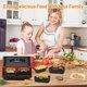 thumbnail image 3 of Air Fryer Accessories, for Ninja Air Fryer AF300UK AF400UK/Tower T17088//Devology, Silicone Air Fryer Liner, 3 of 5