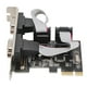 thumbnail image 2 of Tarjeta PCI Express a puerto serie Bling Bling PCI-E dual con 2 puertos serie RS-232, 2 of 8