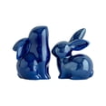 thumbnail image 2 of Ceramic Bunny Ornament Elegant Pair Decor Living Room Study Shelf Coffee Table Housewarming Gift, 2 of 8