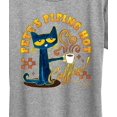 thumbnail image 3 of Pete The Cat - Petes Piping Hot Coffee  - Women's Short Sleeve Graphic T-Shirt, 3 of 6