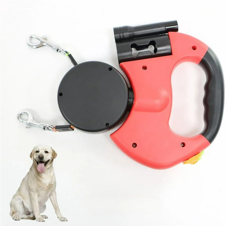 LANFENG Lettuce Pets Dog Leash, Innovative Dual Dogs Strap Pet Dog