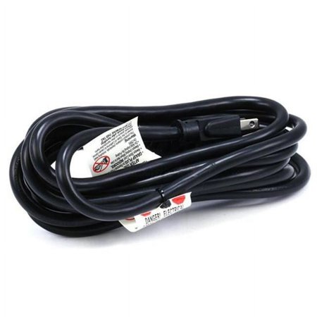 UPC: 0844660052869 | Monoprice 10ft 16AWG Power Cord Cable w/ 3 Conductor PC Power Connector Socket (C13/5-15P) – Black
