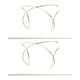 thumbnail image 1 of 2x mujeres Boho horquilla pinza para el cabello pinza deslizante para moño accesorios para el cabello, 1 of 9