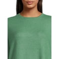 thumbnail image 5 of Time and Tru Women's Soft Hacci Knit Pullover, Sizes XS-XXXL, 5 of 6