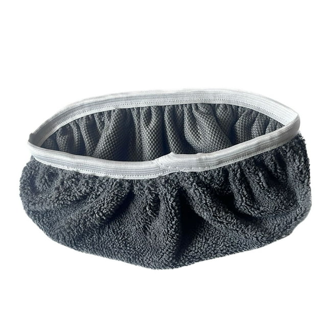 Tampon de Vadrouille Réutilisable Lavable avec et Microfibre de Rechange, Convient au Nettoyage à Sec et à l'Humide, Compatible avec des Vadrouilles Plates de 10 16,5 Pouces, Convient aux Planchers de Bois Franc et aux Carreaux, à Mettre sur une Assiette à Savon à Vaisselle pour la Cuisine
