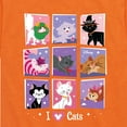 thumbnail image 3 of Disney Classics - Cats & Dogs - Grid Of Assorted Cats - Toddler And Youth Short Sleeve Graphic T-Shirt, 3 of 5