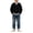 White, variant on Boys Long Sleeve V Neck Pullover Sweater - Layered Sweatshirt Top, Soft Casual School Sweater for Everyday Wear