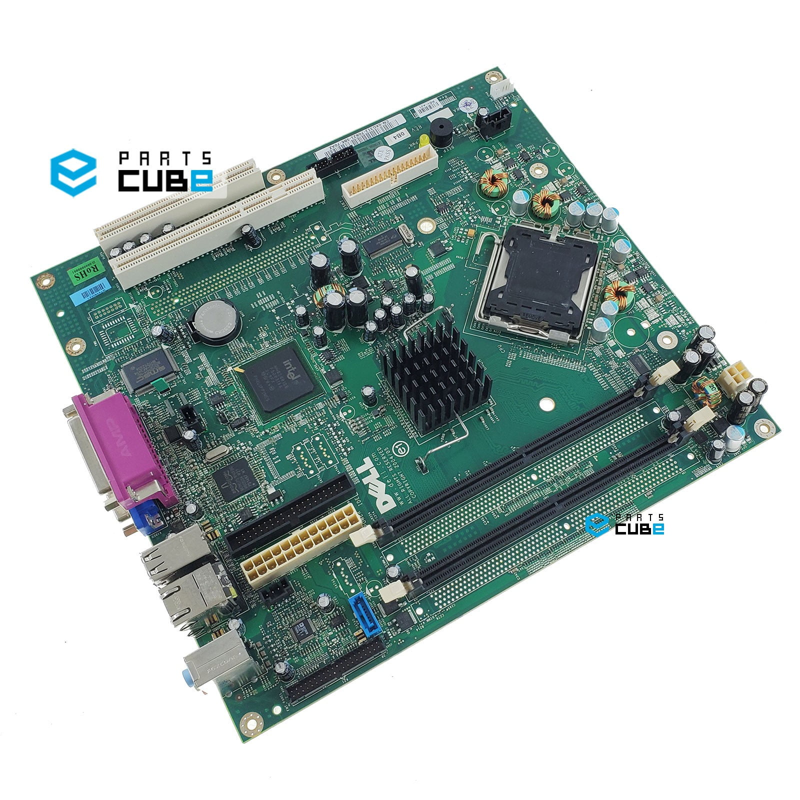 Dell Optiplex GX520 Desktop DT System Motherboard X7841 RJ290 XG312