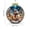 B-C, variant on Vintage Style Acrylic Christmas Ball Ornament with Snowman Scene – Clear Hanging Decoration for Warm Cottage Holiday Ambiance