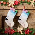 thumbnail image 6 of Lsque Butterfly In Blossoms Zen Pattern 18 Inch Christmas Stockings, Festive Holiday Stocking for Christmas Decorations Holiday Decor, 6 of 8