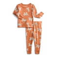 thumbnail image 6 of Wonder Nation Toddler Boys or Girls Cotton Long Sleeve Top and Pants Pajama Set, 6-Piece, Sizes 12M-5T, 6 of 7