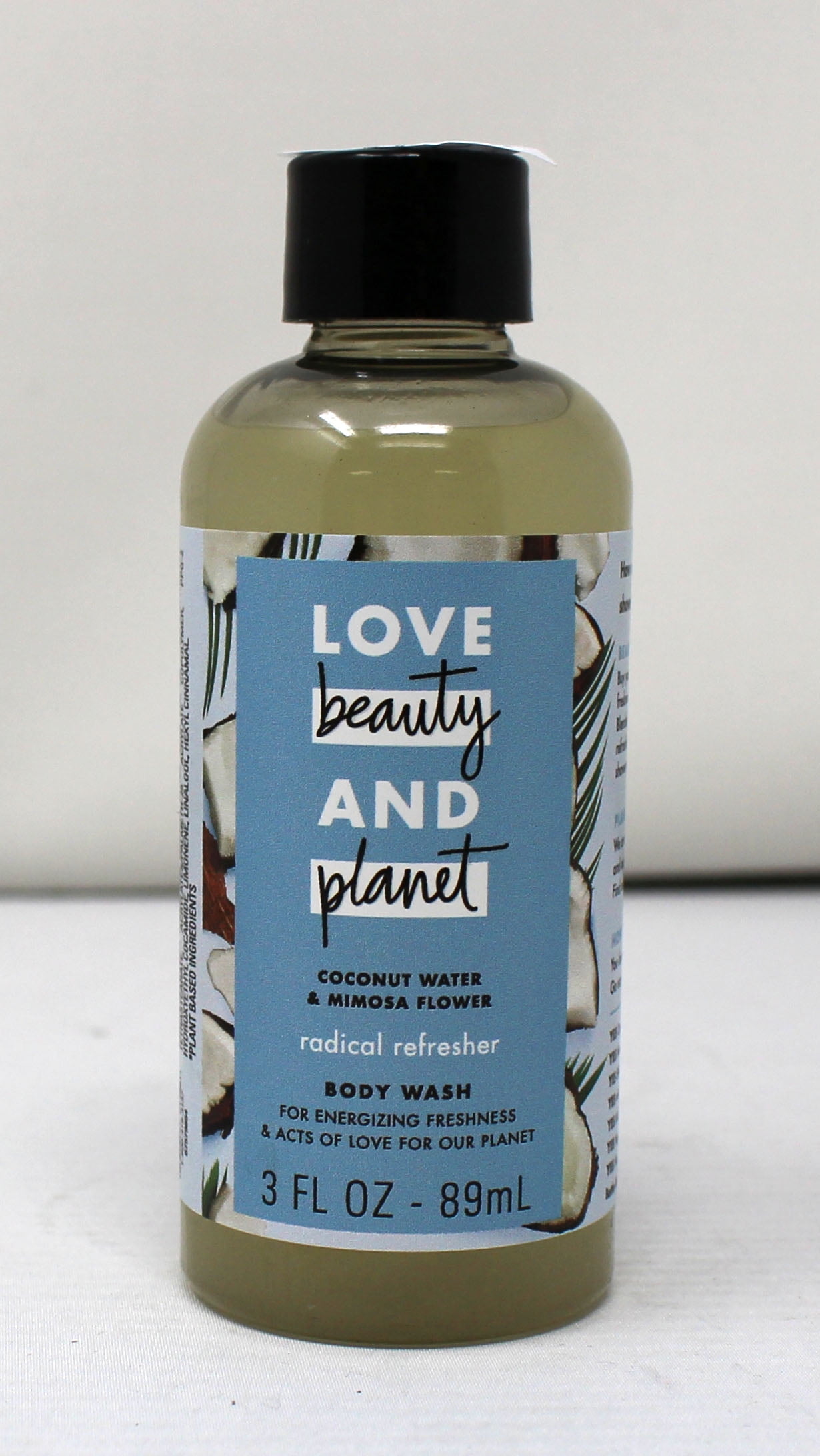 Love Beauty and Body Wash Coconut Water & Mimosa Flower 3 Ounce