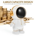 thumbnail image 4 of Milisten Astronaut Piggy Bank Coin Bank Spaceman Money Box Multi-functional Astronaut Figurine Decor, 4 of 6