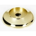 thumbnail image 2 of Alno A982-38 Royale 1-1/2" Diameter Solid Brass Cabinet Knob Backplate Rosette - Antique, 2 of 7