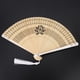 thumbnail image 5 of Ventilador de mano Jadeshay plegable de Bambú Color blanco, 5 of 8