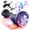 Black, variant on SISIGAD Hoverboard Go Kart with Bluetooth and Lights, 6.5" Hover Board with Seat, 300W Powerful Motor, 6-10mph Max Speed Electric Scooter