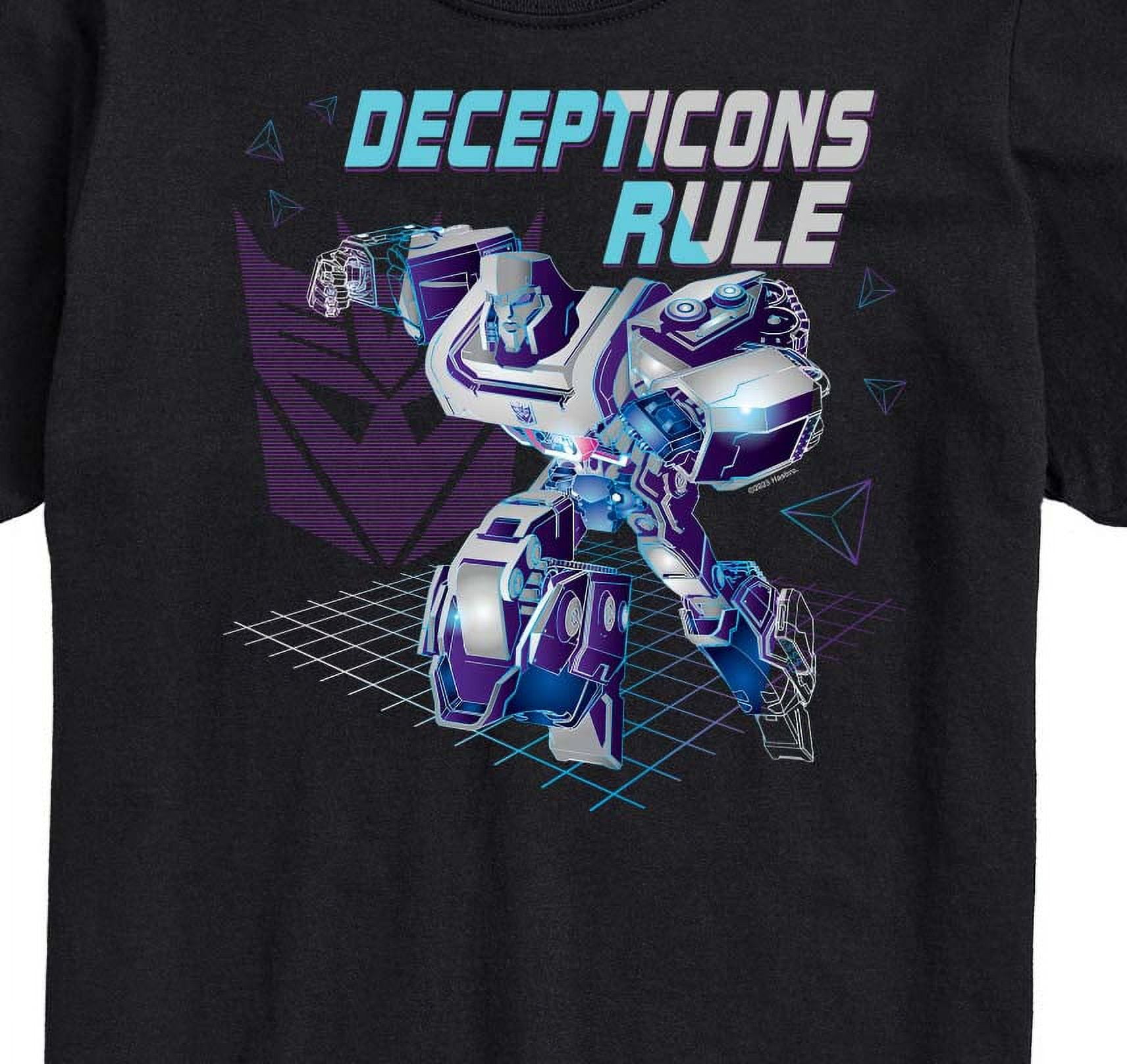 Transformers - Decepticons Rule - Adult Short Sleeve Tee