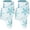 Blue Snowflake, variant on Christmas Snowflake Wired Ribbon 2.5 Inches 2 Rolls Satin Glittered Snowflake Wired Edge Christmas Ribbon for Tree Gift Wrapping Home Decorations Bow DIY Craft 12 Yard