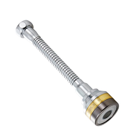 Faucet Sprinkler, Pressurized Filtration Faucet Sprayer 360 Degree Rotatable Strong Waterflow Long Durability  for Bathroom Short Length,Extended Length