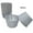 Gray, variant on Joernso 60Pcs Non-stick Muffin Cup DIY Oil-proof Paper Cake Wrappers Cupcake Liner Pastry Tools
