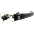 thumbnail image 4 of Exterior Front Outside Door Handle w/ keys Pair Set For VW Cabrio Golf Jetta, 4 of 11
