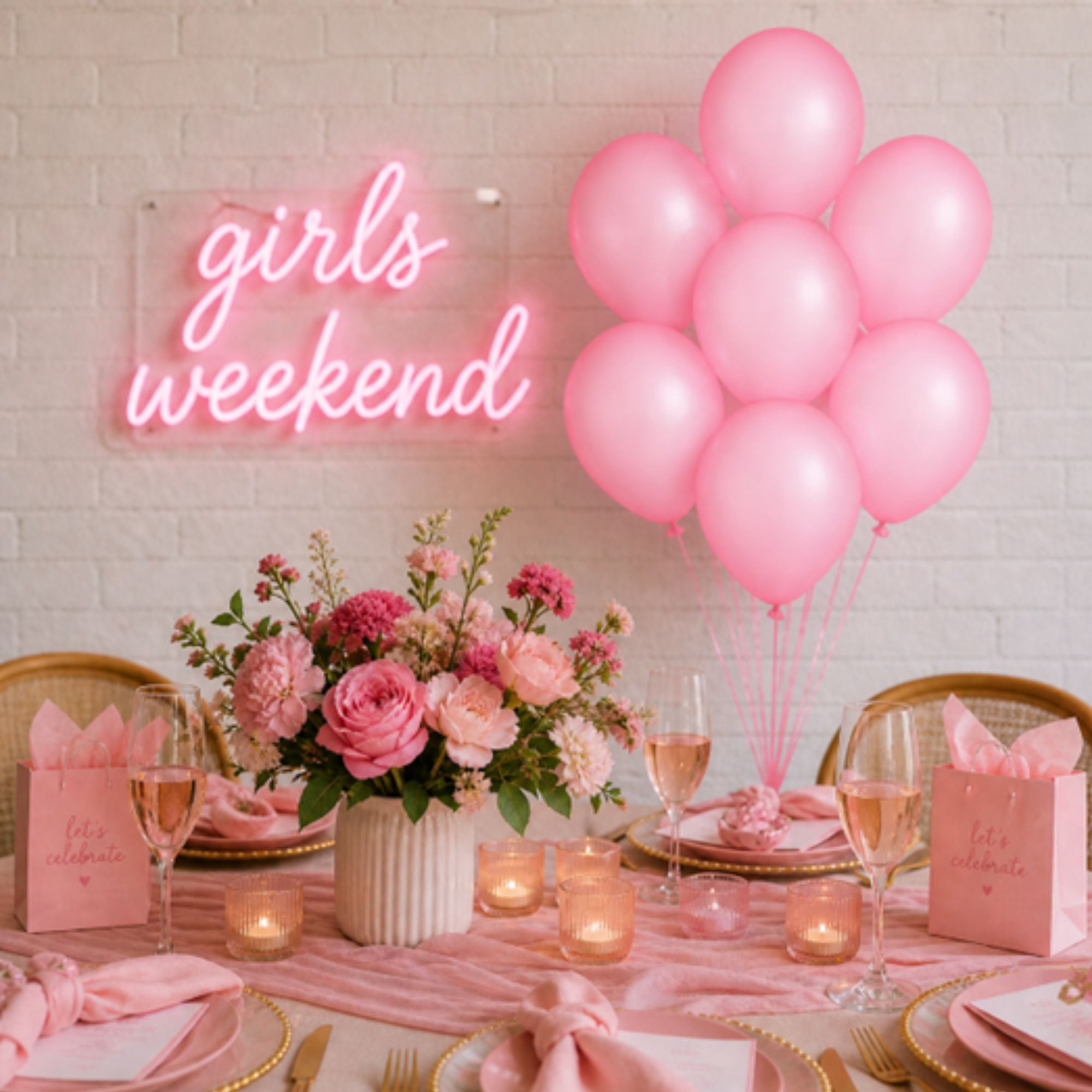 12" Pink Latex Balloons, 15 Pieces, by Way To Celebrate