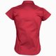 thumbnail image 2 of SOLS- Camisa de trabajo entallada Excess de manga corta para mujer (Rojo Cardenal), 2 of 2