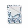thumbnail image 2 of Star Soft Flannel Fleece Throw Blanket, Modern Ethnic Shapes with Inner Moroccan Traditional Motifs, Cozy Plush for Indoor and Outdoor Use, 50" x 60", Cobalt Blue and Purple, by Ambesonne, 2 of 6