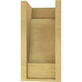 thumbnail image 4 of 7"W x 7"D x 14"H Wide Newport Rough Cedar Woodgrain TimberThane Corbel, Primed Tan, 4 of 6