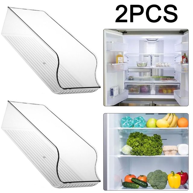 Estante Almacenamiento para Refrigeración Lata Bebida Refresco 2 Uds.