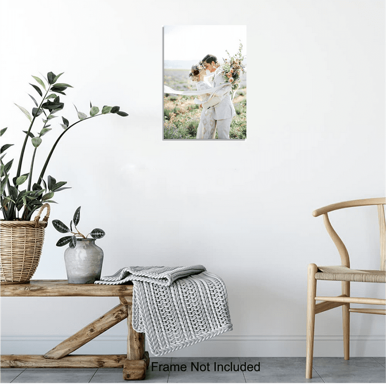 Custom Poster Thick Canvas Real Cotton Canvas HD Print Photo Gift Unframe  12x16