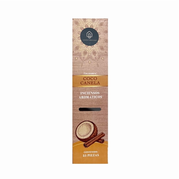 Incienso Home Trends Coco Canela 25 Piezas