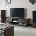 thumbnail image 3 of Furniture of America Estelle TV Stand for TVs up to 78", Wenge, 3 of 10