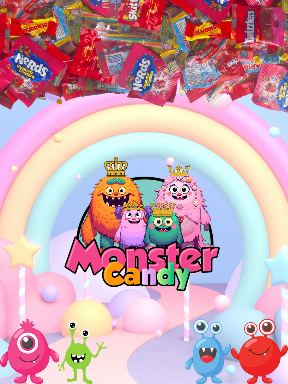 Party Favor Candy Mix - 5 lb Pinata Stuffers Candy Bulk - Goodie Bag Stuffers for Kids Party Favors - Candy Variety Pack - Bulk Candy Bags - Bulk Candy Individually Wrapped Candies - Parade Candy