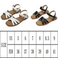 thumbnail image 6 of SHIBEVER Women's Flat Sandals Casual Summer Ankle Strap Open Toe Comfortable Fashion Sandals for Women Black, 6 of 6